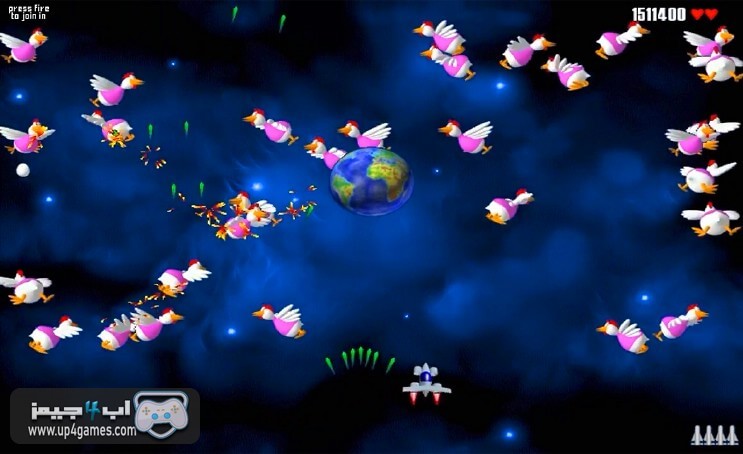 تحميل لعبة الفراخ Chicken Invaders 1