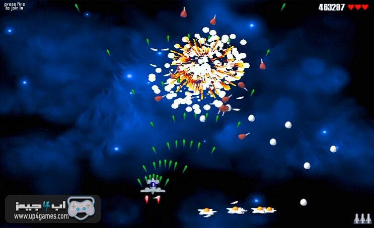 تحميل لعبة الفراخ Chicken Invaders 1 القديمة
